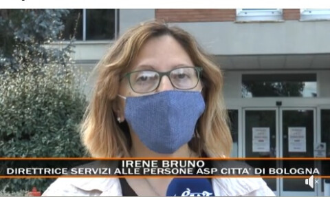 Intervista di Ètv alla D.ssa Bruno sull'apertura dei Centri Diurni di ASP Città di Bologna
