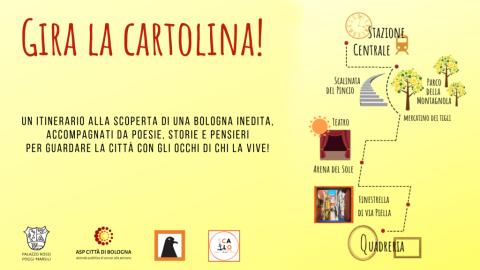 La passeggiata estiva nei portici di Bologna… una cartolina!