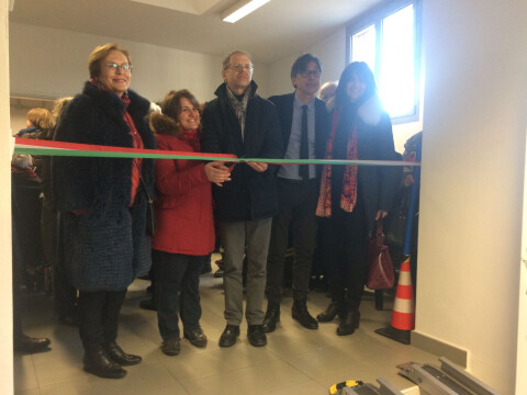 Taglio del nastro per il cohousing L'Oasi - Comunicato stampa 