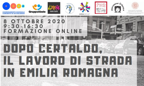 Il lavoro di strada in Emilia Romagna - Formazione gratuita online