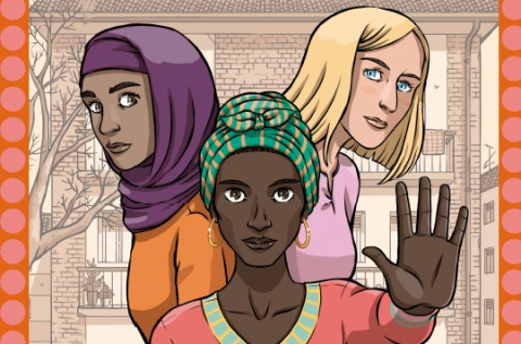 “Tre storie, tre no alla violenza”: il silent comic del SAI metropolitano per il 25 novembre 