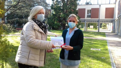 Consegnata la pergamena da parte dell'Ordine delle Professioni Infermieristiche di Bologna