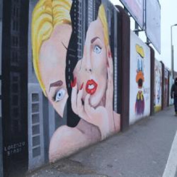 I minori del mondo si raccontano in un murale
