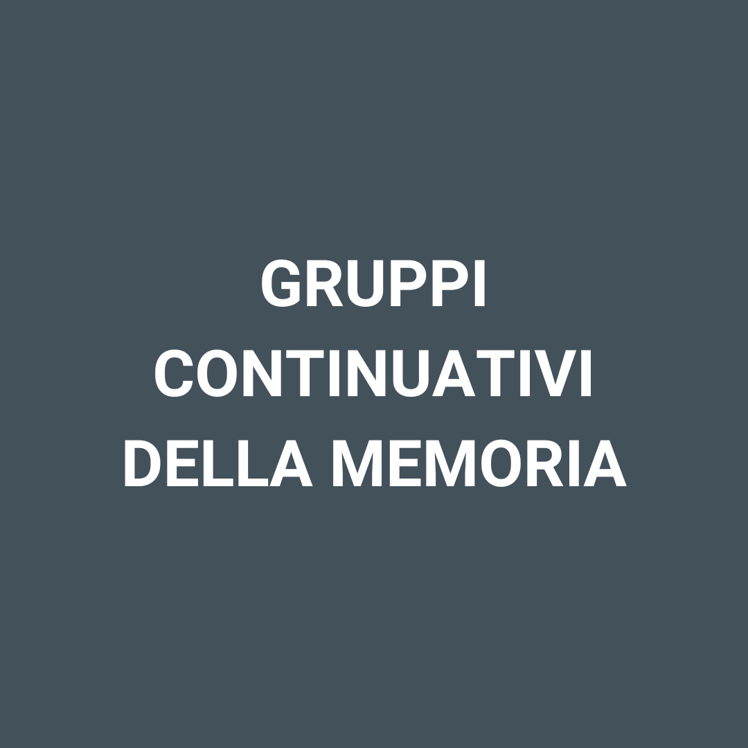Gruppo continuativo della memoria