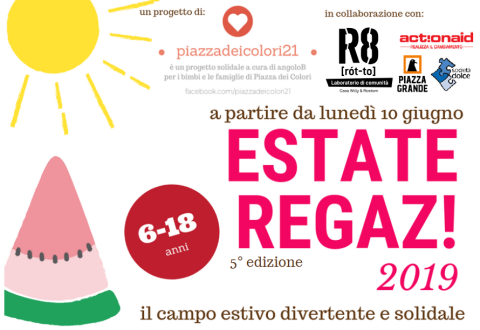 Torna ESTATE REGAZ!, il campo estivo divertente e solidale