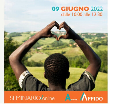 9 giugno 2022 - Seminario online A... come Affido