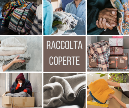 Nuova sede per la raccolta delle coperte nell'ambito del Piano Freddo