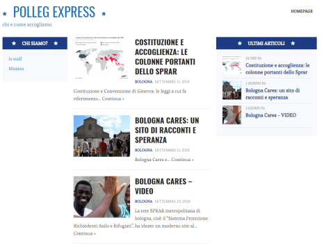 "Polleg Express", il sito sullo SPRAR del liceo Galvani