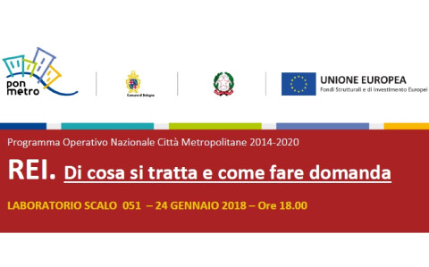 Mercoledì 24 gennaio incontro sul REI - Reddito di Inclusione. Di cosa si tratta e come fare domanda