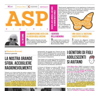 E’ uscito ASP NEWS 2/2017, il periodico di informazione di ASP Città di Bologna