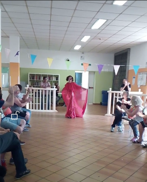 Sfilata di moda al Laboratorio Belle-Trame