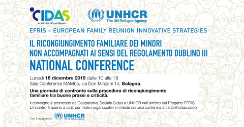 16 dicembre h.10-18 Conferenza Nazionale su ricongiungimento nazionale MSNA
