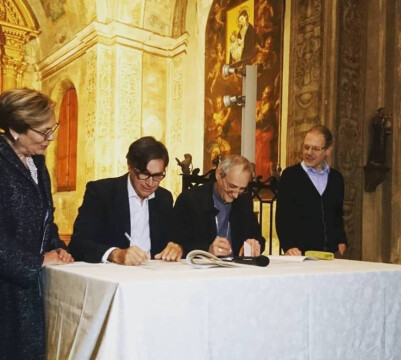 Avvio dei lavori di ristrutturazione del Santuario di Santa Maria del Baraccano: firmata la convenzione tra ASP e Arcidiocesi