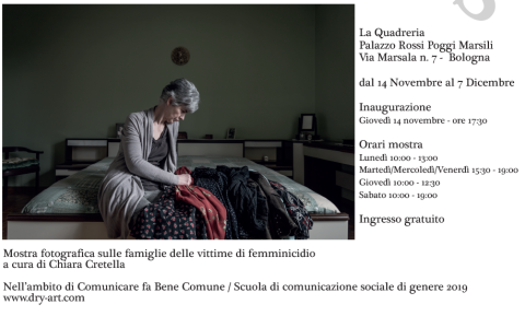 The Consequences | Mostra fotografica sulle conseguenze del femminicidio, di Stefania Prandi